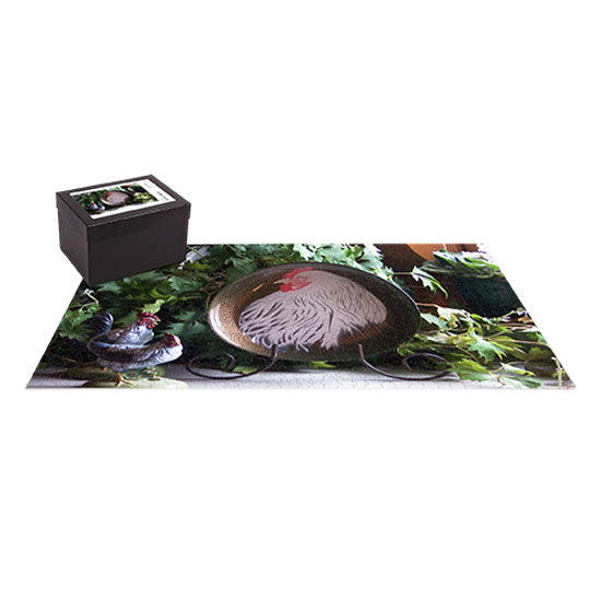 White Chicken Puzzle - 1014 pcs