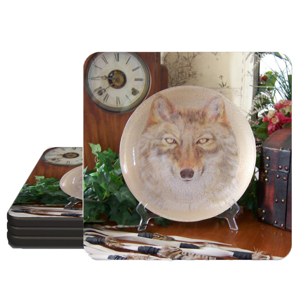 Wolf Coaster Set