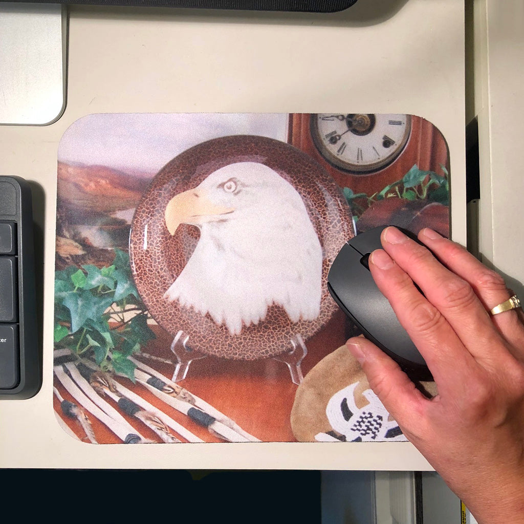 Bald Eagle Mouse Pad