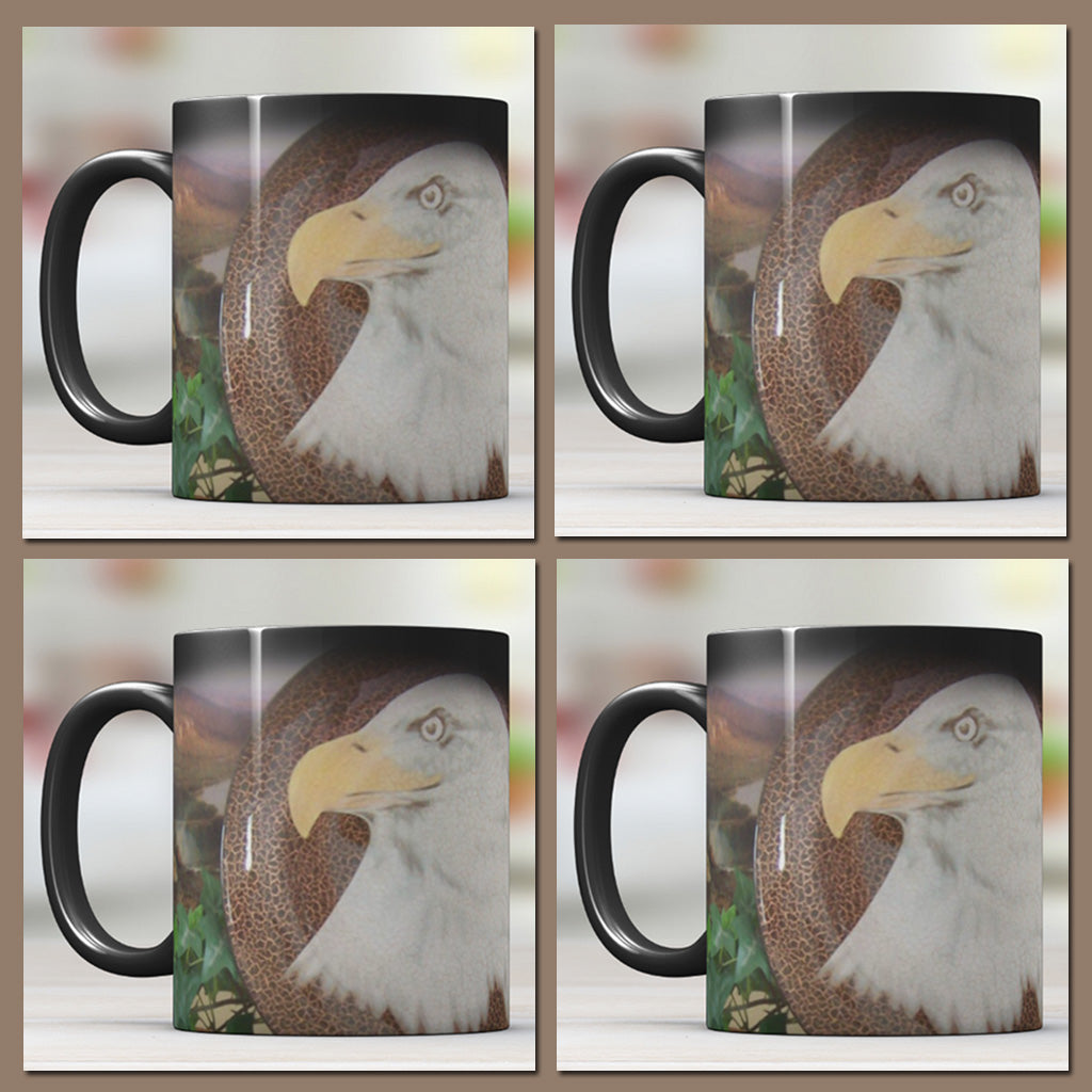 Bald Eagle Magic Mugs (SET OF FOUR)