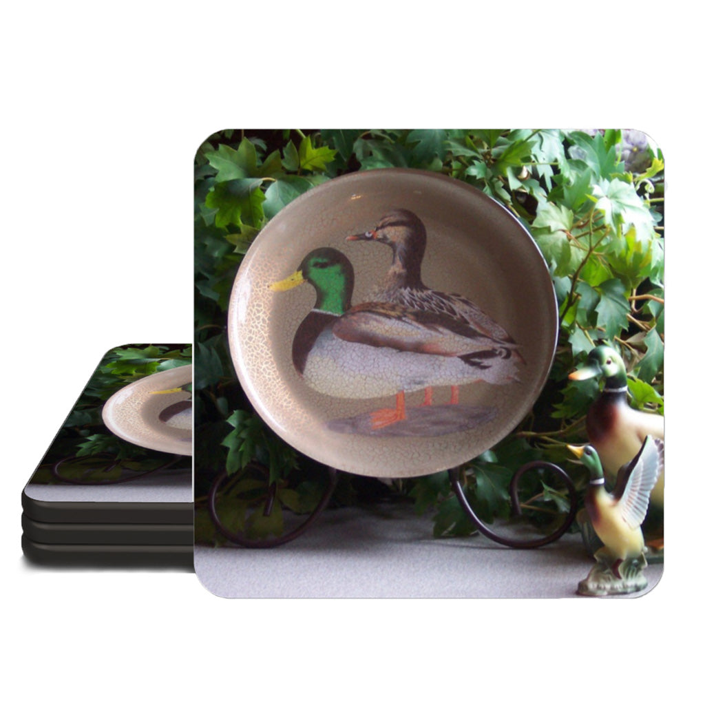 Mallard Ducks Coaster Set