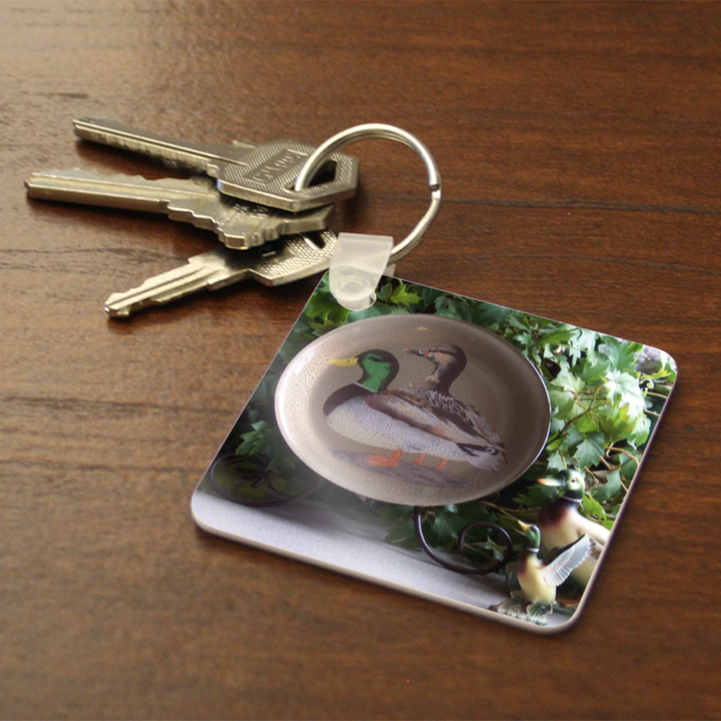 Mallard Ducks Keychain