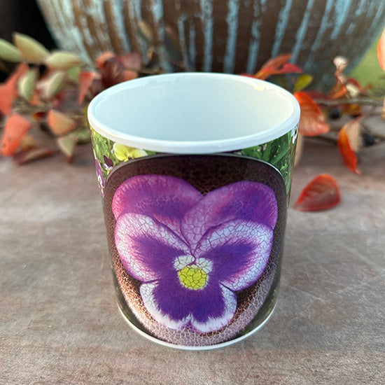 Purple Pansy Mug