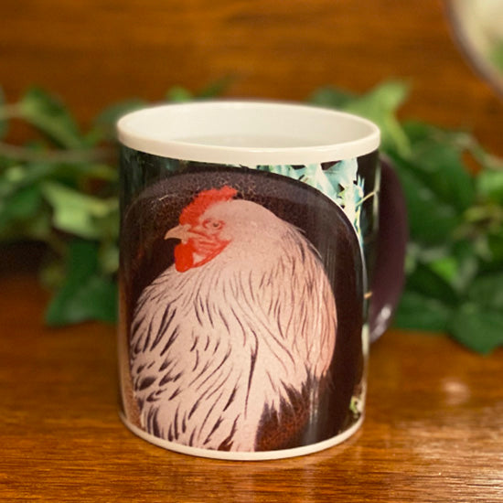 White Chicken Mug